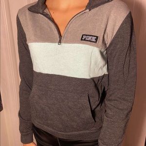 PINK Quarter Zip Sweatshirt